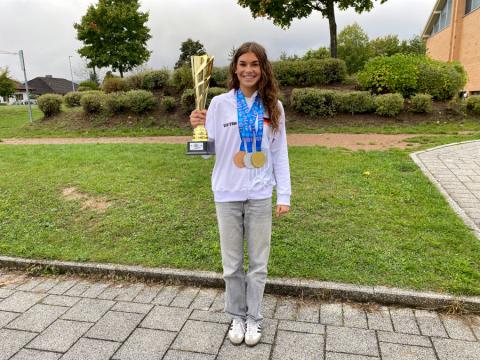 Theresa Pekrul ist Europameisterin im 